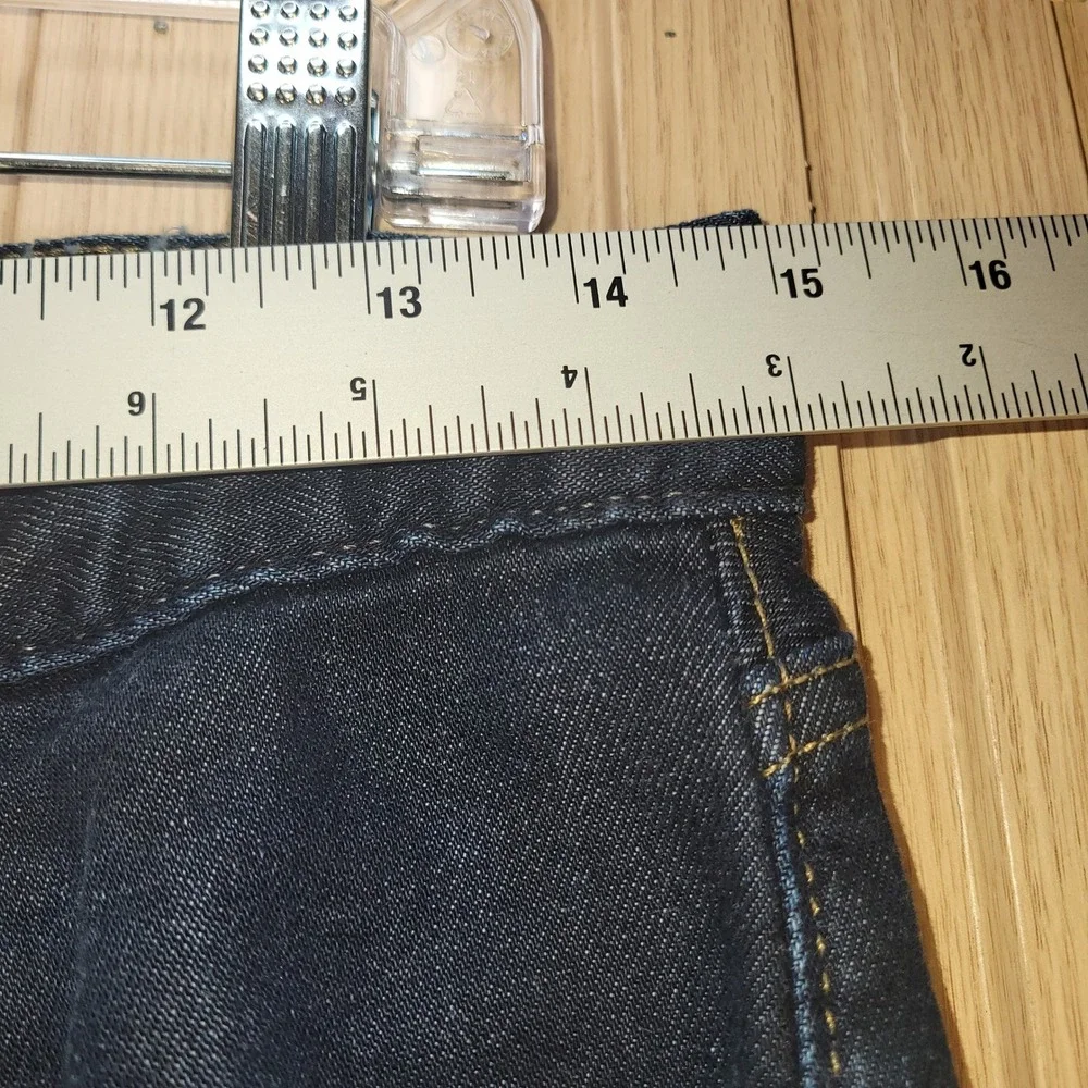 Bonobos Mens Dark Wash Straight Leg Denim Jeans Blue Size 30x32